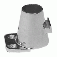 STANCHION BASE FOR RAIL 60 DEGREE - L 78.2 mm x W 56 mm x H 68 mm - H0016B - XNO